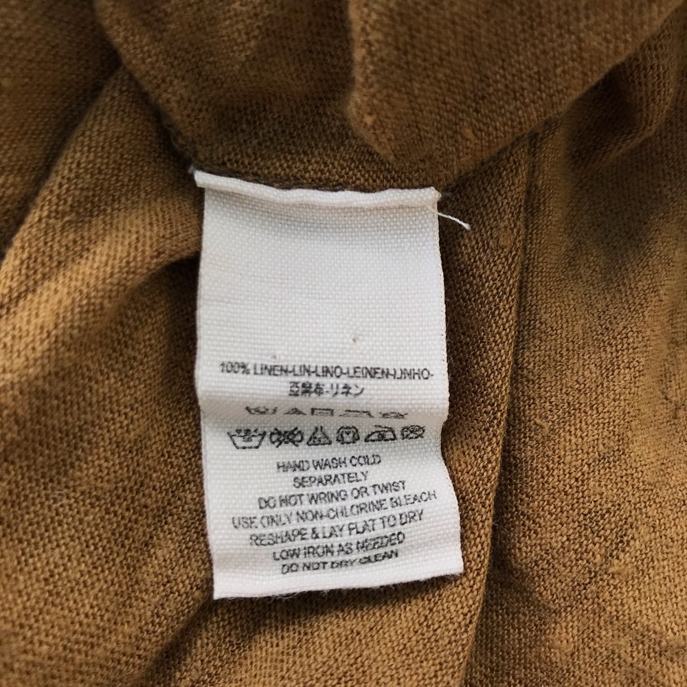 {Free People} Slouchy linen tank, M - Picture 6 of 6